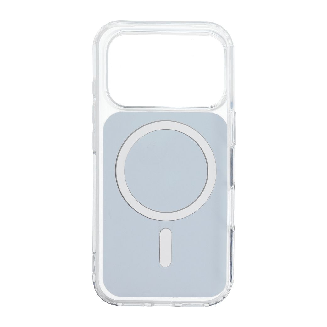 CLEAR FUSION MAG COVER Case compatible with MagSafe for IPHONE 17 Air black