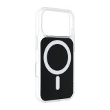 CLEAR FUSION MAG COVER Case compatible with MagSafe for IPHONE 16 Pro Max black