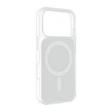 CLEAR FUSION MAG COVER Case compatible with MagSafe for IPHONE 16 Pro white