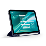 Flipové pouzdro Etteri pro Apple iPad Air 4 2020/5 2022 10.9"/6 2024/7 2025 11", tmavě modrá