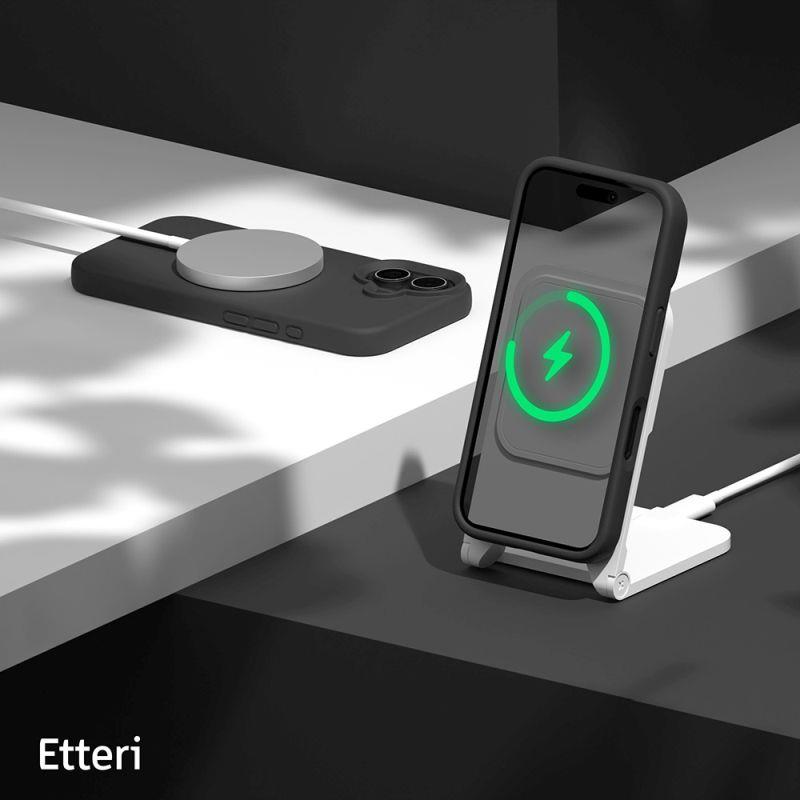 Zadní kryt Etteri Mag pro Apple iPhone 16 Pro, černá