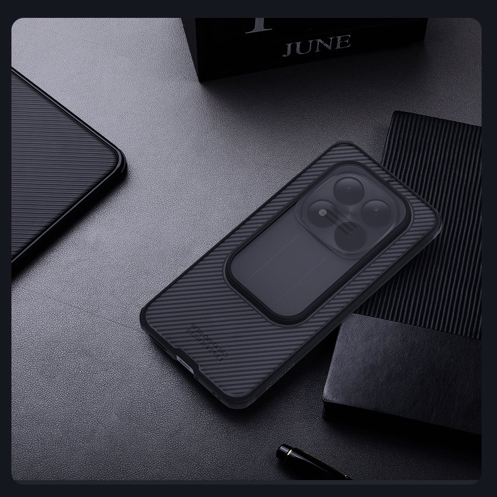 Nillkin CamShield PRO Zadní Kryt pro Xiaomi Redmi Note 15 Pro+ 5G Transparent Black