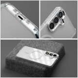 Case FRAME CLEAR HYBRID MAG COVER compatible with MagSafe for REDMI 15 transparent