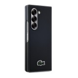 Lacoste Iconic Petit Pique Woven Logo MagSafe Zadní Kryt pro Samsung Galaxy Z Fold 6 Black