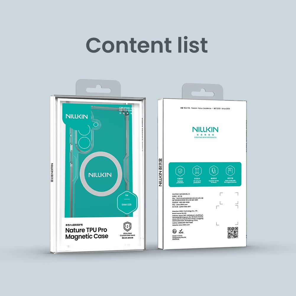 Nillkin Nature TPU PRO Magnetic Kryt pro Samsung Galaxy S26 Transparent