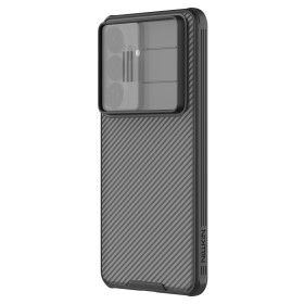 Zadný kryt Nillkin CamShield PRO pre Samsung Galaxy S26+, transparentná čierna