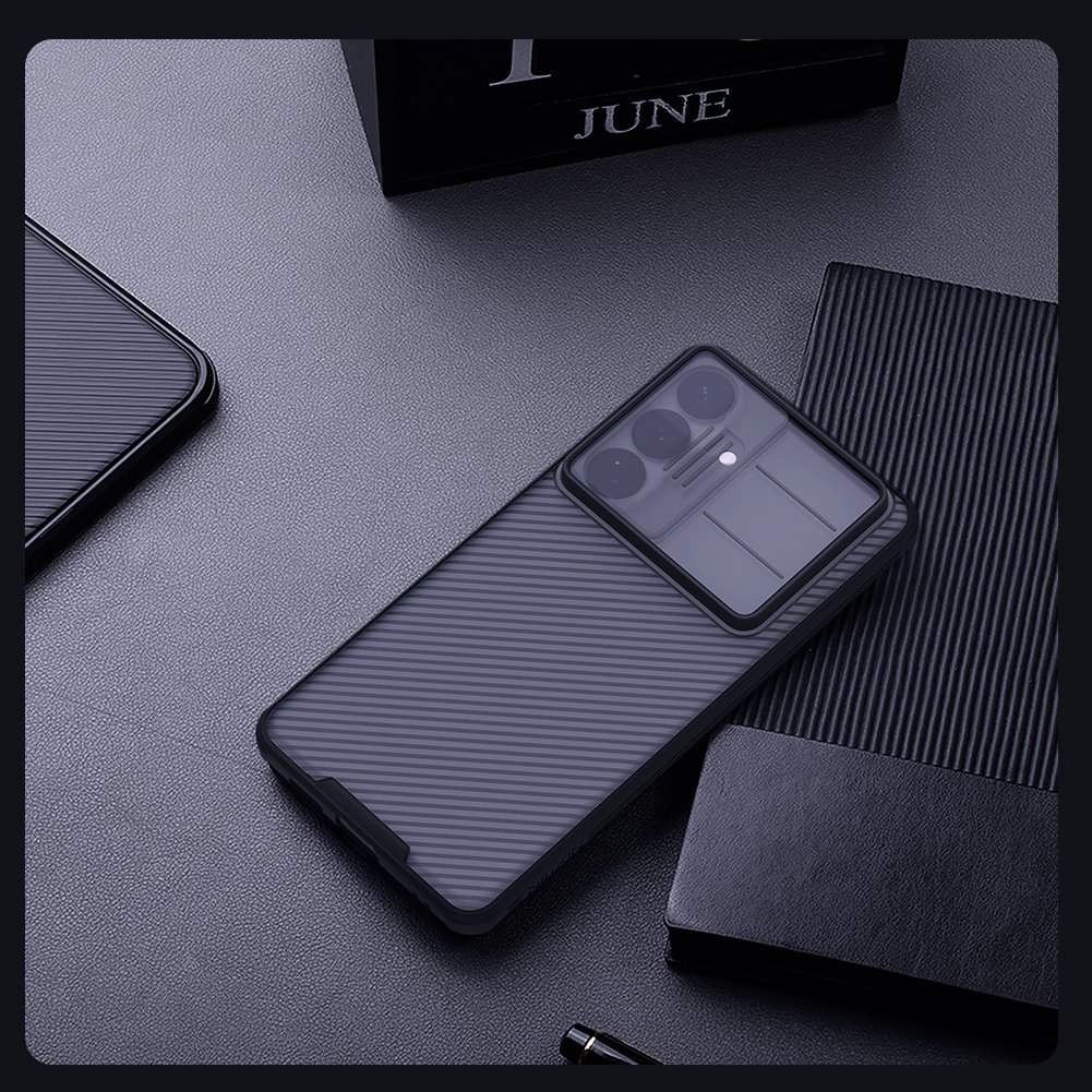 Nillkin CamShield PRO Zadní Kryt pro Samsung Galaxy S26+ Transparent Black