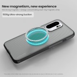 Nillkin Super Frosted PRO Magnetic Zadní Kryt pro OnePlus 15R Transparent Black