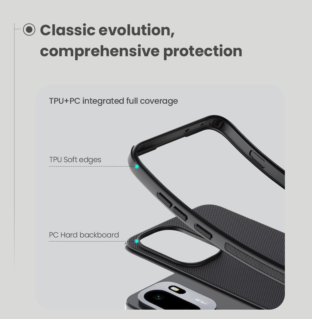 Nillkin Super Frosted PRO Zadní Kryt pro OnePlus 15R Black