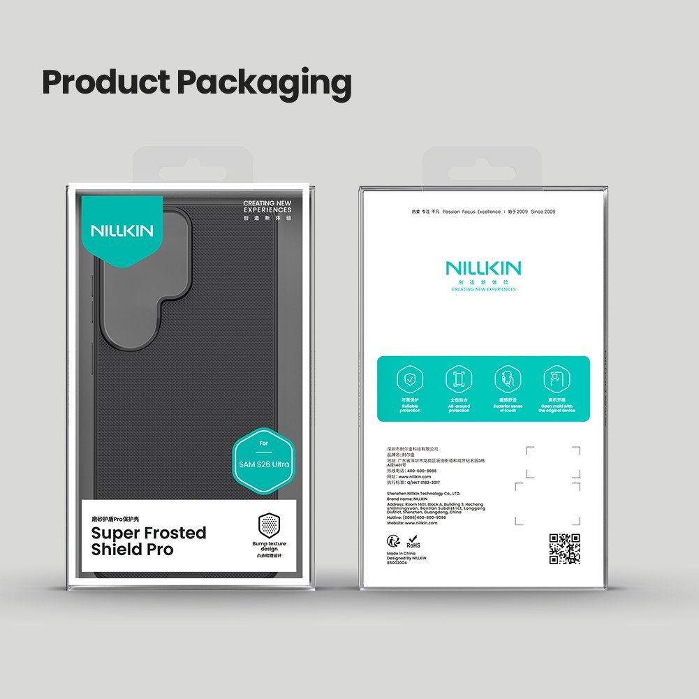 Nillkin Super Frosted PRO Zadní Kryt pro Samsung Galaxy S26 Ultra Black