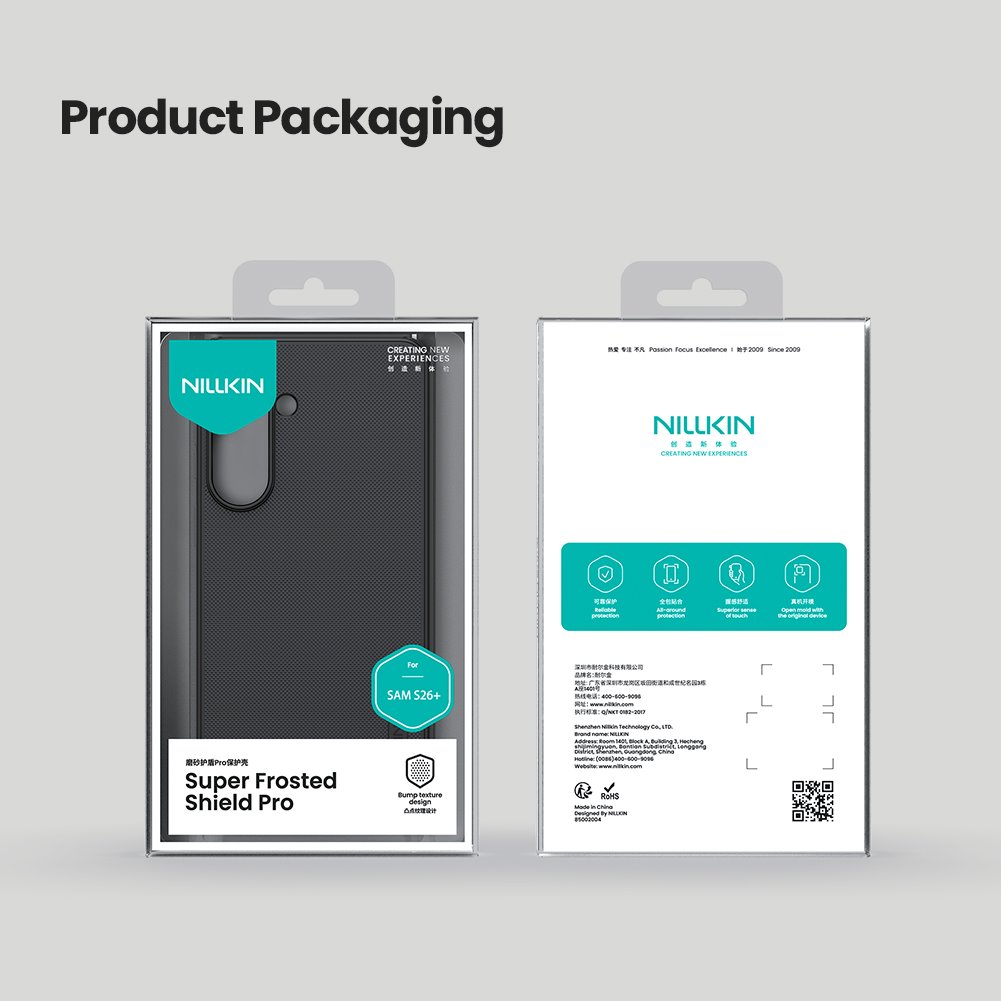 Nillkin Super Frosted PRO Zadní Kryt pro Samsung Galaxy S26+ Black