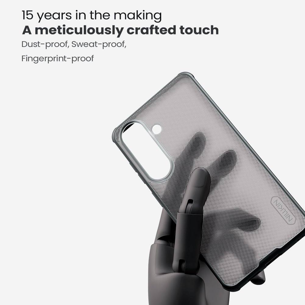 Nillkin Super Frosted PRO Zadní Kryt pro Samsung Galaxy S26 Transparent Black