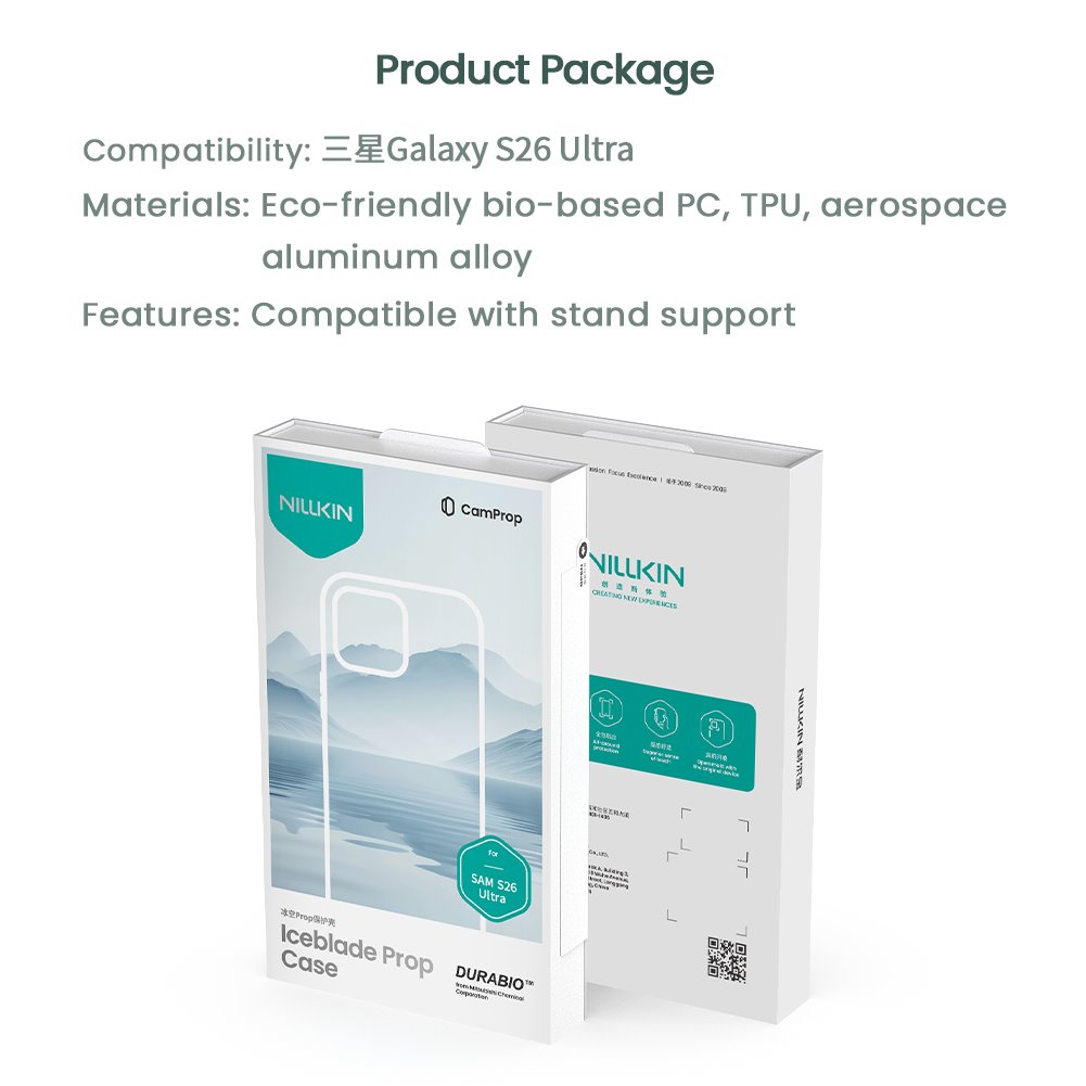 Nillkin Iceblade Prop Magnetic Kryt pro Samsung Galaxy S26 Ultra Green