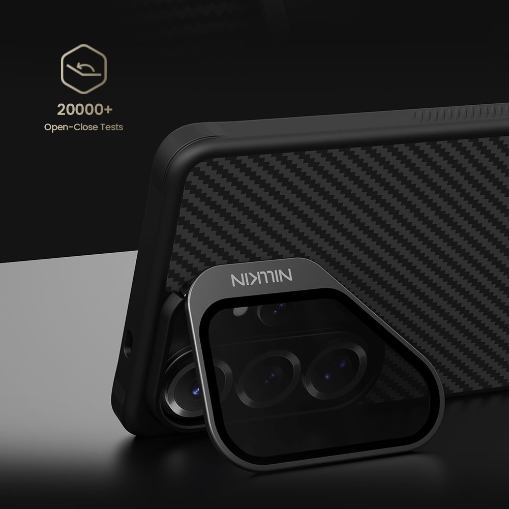 Nillkin CarboProp Aramid Magnetic Zadní Kryt pro Samsung Galaxy S26 Ultra Black/Transparent