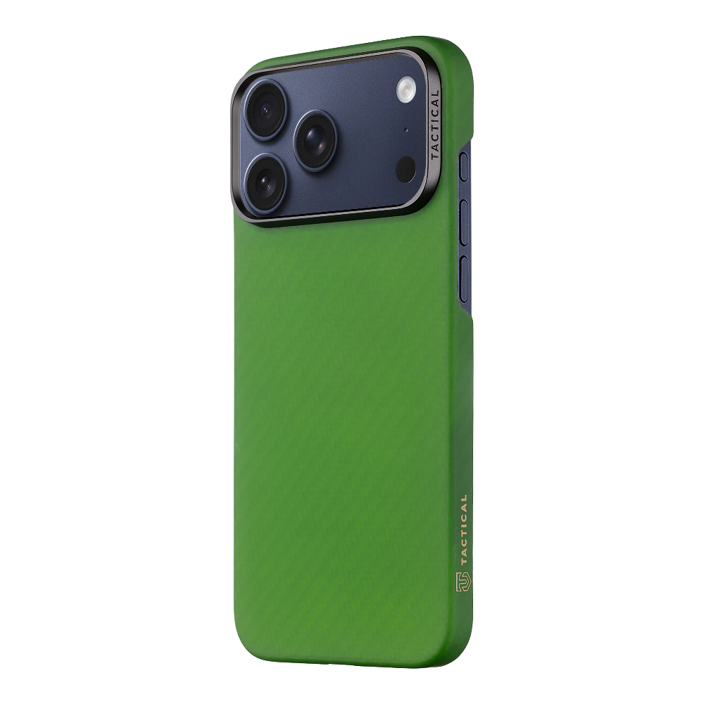 Tactical MagForce Aramid Kryt pro Apple iPhone 17 Pro Max Green Toad