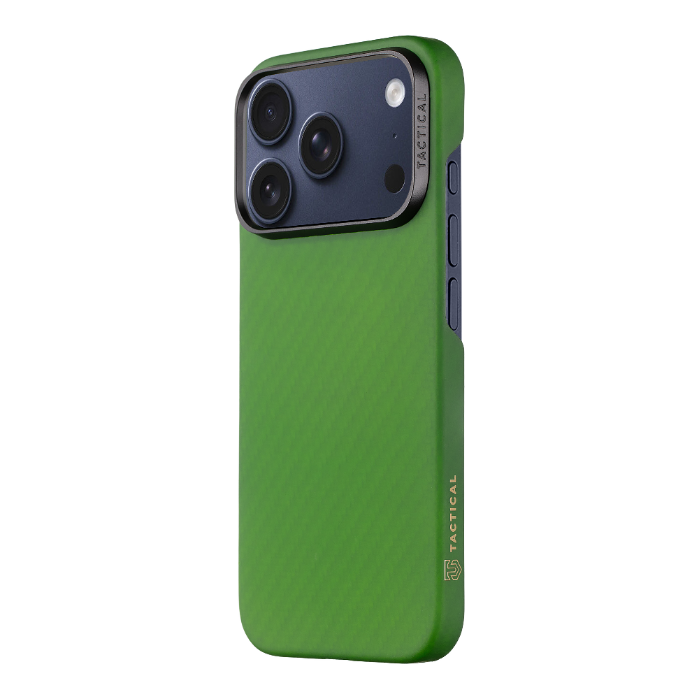 Tactical MagForce Aramid Kryt pro Apple iPhone 17 Pro Green Toad
