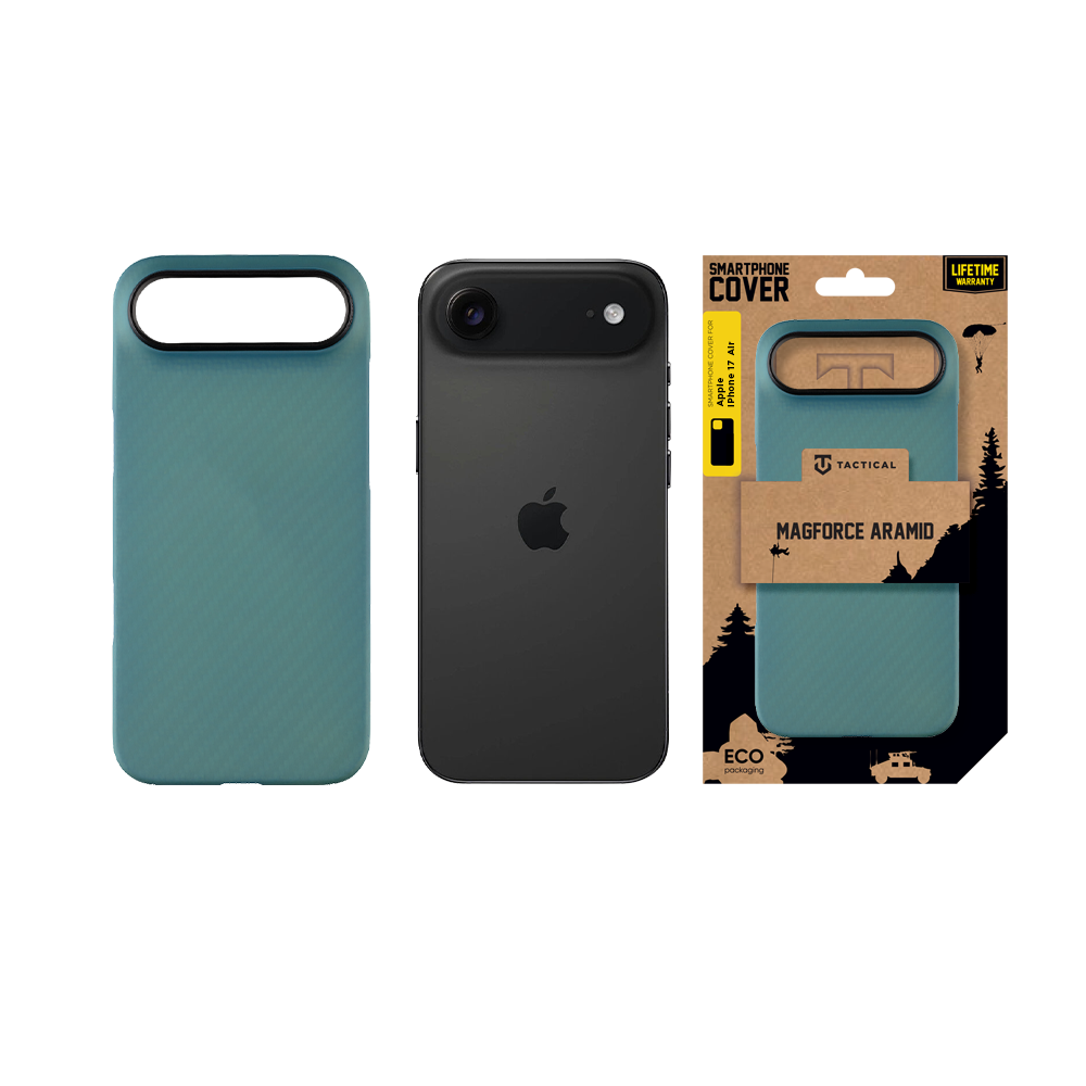 Tactical MagForce Aramid Kryt pro Apple iPhone Air Blue Jay