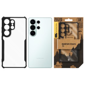 Zadný kryt Tactical Quantum Stealth pre Samsung Galaxy S26 Ultra, transparentná čierna
