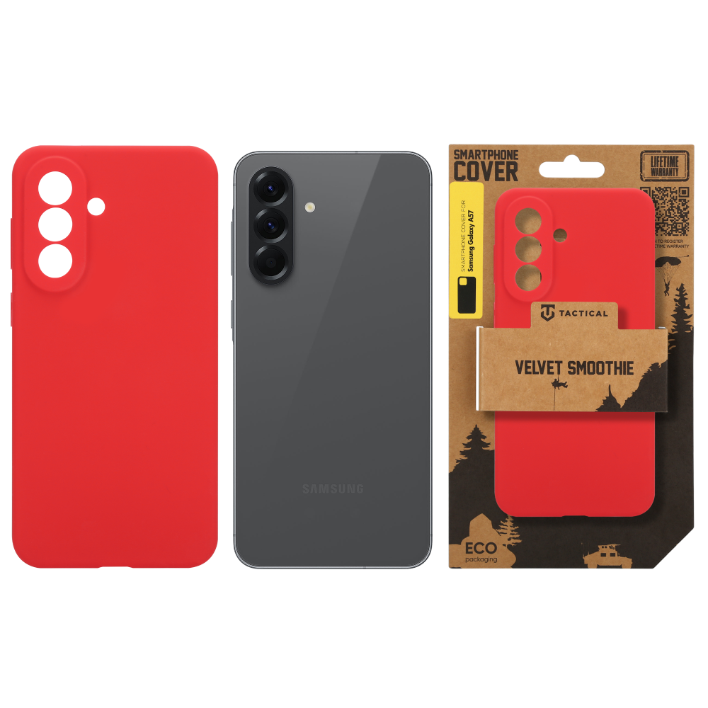 Tactical Velvet Smoothie Kryt pro Samsung Galaxy A57 Chilli