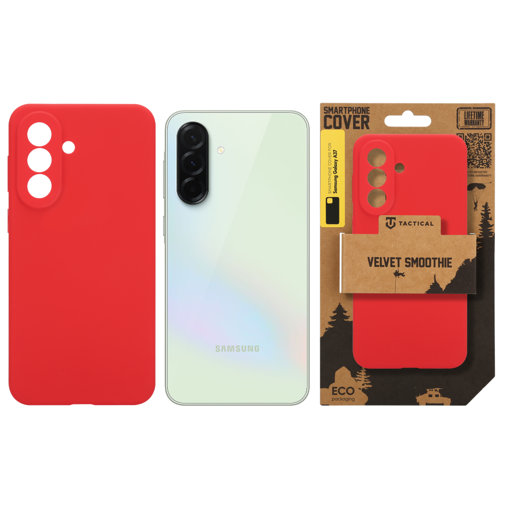 Tactical Velvet Smoothie Kryt pro Samsung Galaxy A37 Chilli