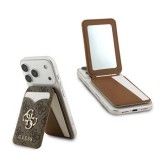 Peneženka se stojanem Guess PU 4G Mirror MagSafe Cardslot, hnědá