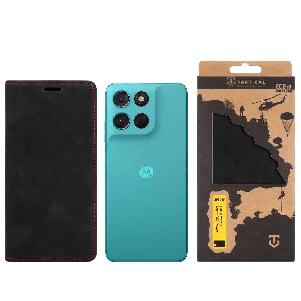 Tactical Xproof pro Motorola Moto G57 Power Black Hawk