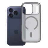 Zadní kryt FLEXLINE MAG COVER Case compatible with MagSafe pro Apple iPhone 17 Pro, šedá