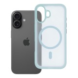 Zadní kryt FLEXLINE MAG COVER Case compatible with MagSafe pro Apple iPhone 16, zelená