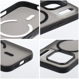 Zadní kryt FLEXLINE MAG COVER Case compatible with MagSafe pro Apple iPhone 16 Pro Max, černá