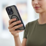 Zadní kryt FLEXLINE MAG COVER Case compatible with MagSafe pro Apple iPhone 16, černá