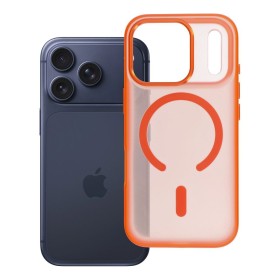 FLEXLINE MAG COVER Case compatible with MagSafe for IPHONE 17 Pro orange