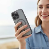 Zadní kryt FLEXLINE MAG COVER Case compatible with MagSafe pro Apple iPhone 16 Pro Max, šedá