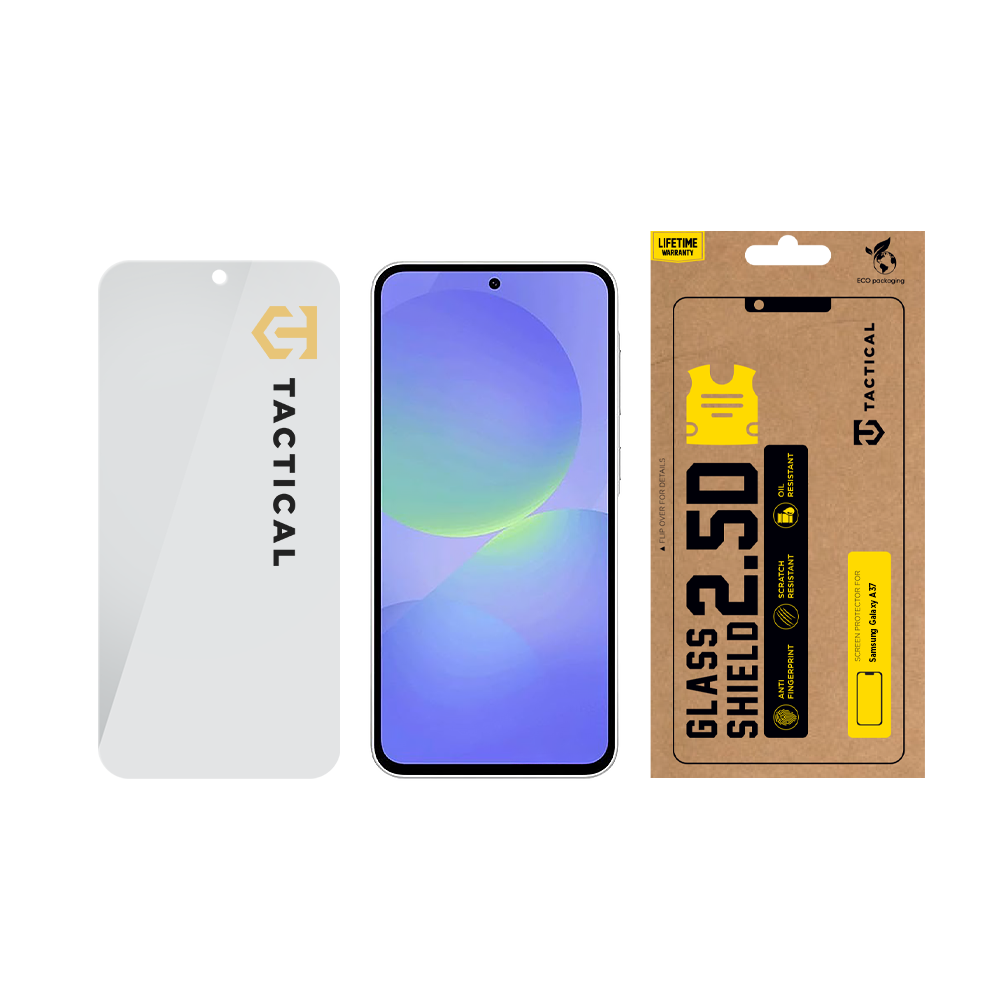 Tactical Glass Shield 2.5D sklo pro Samsung Galaxy A37 Clear