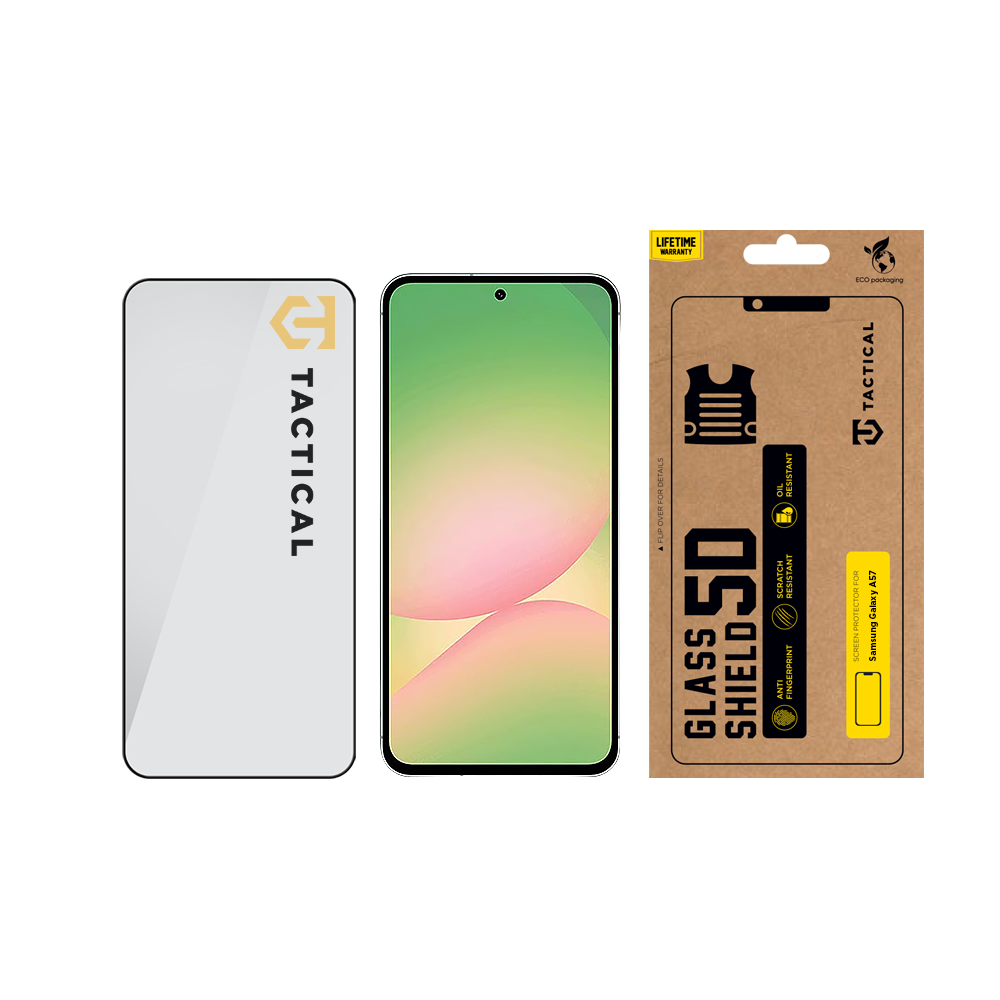 Tactical Glass Shield 5D sklo pro Samsung Galaxy A57 Black