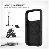 Zadní kryt FIXED MagFlow s podporou MagSafe pro Samsung Galaxy A57 5G, černý