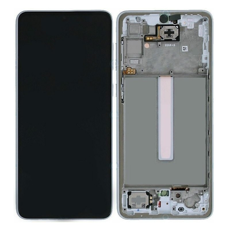 LCD display + dotyková deska + přední kryt pro Samsung Galaxy A33 5G, white