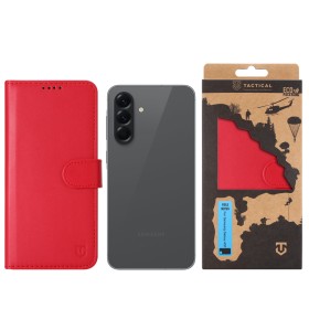 Flipové púzdro Tactical Field Notes pre Samsung Galaxy A57, červená