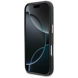 KARL LAGERFELD case for IPHONE 17 compatible with MagSafe KLHMP17S5PGFKHGK (PU FW W/ KHead Logo) black