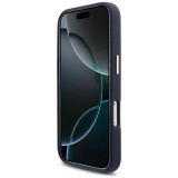 KARL LAGERFELD case for IPHONE 17 Pro compatible with MagSafe KLHMP17L5PGFKHGB (PU FW W/ KHead Logo) blue