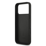 DKNY PU Leather Grid Pattern Magsafe Zadní Kryt pro iPhone 17 Pro Max Black