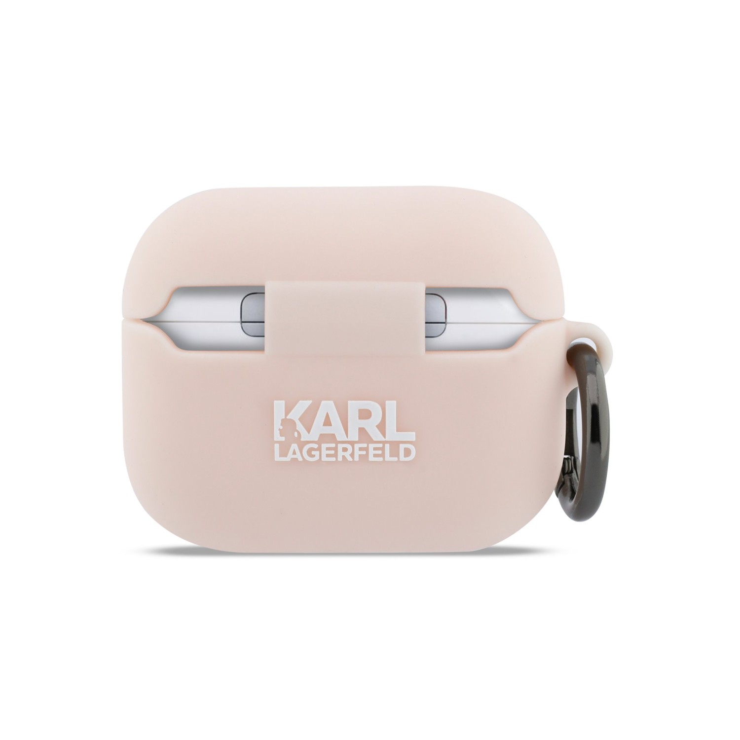 Karl Lagerfeld 3D Logo NFT Choupette Head Silikonové Pouzdro pro AirPods Pro 3 Pink