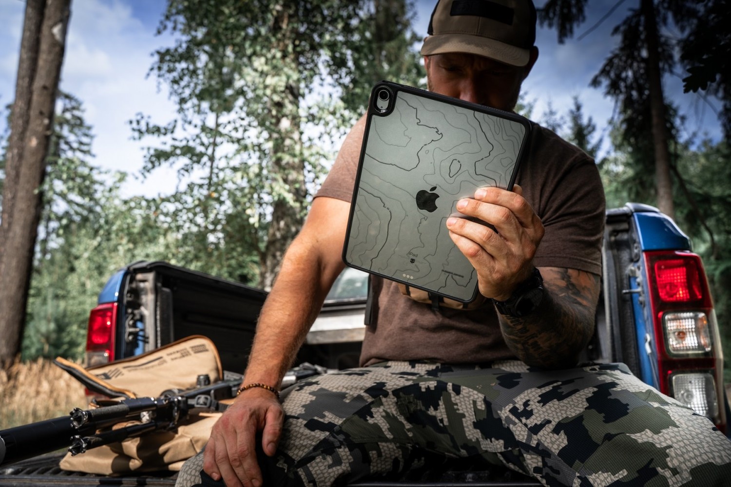 Kryt Tactical Warthog pro Apple iPad 10.2 2019/2020/2021, asphalt