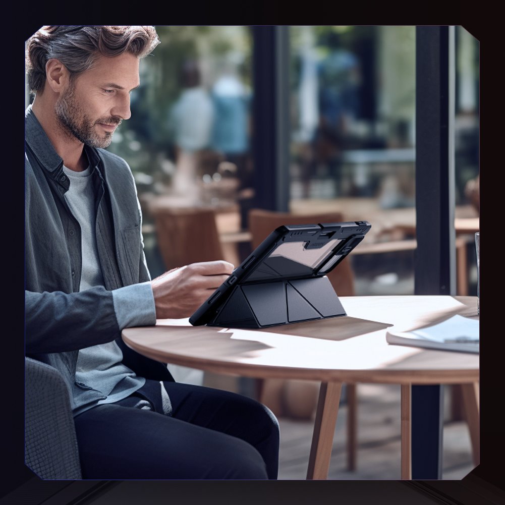 Nillkin Bumper PRO Protective Stand Case Multi-angle pro Xiaomi Pad 8/8 Pro Black