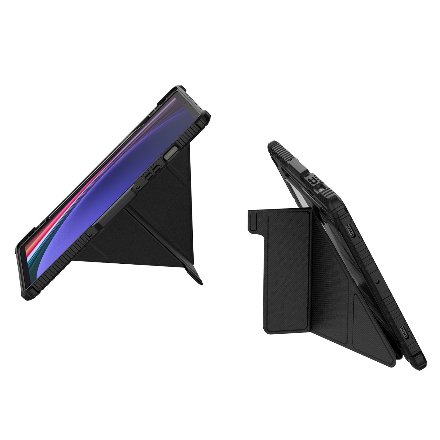 Nillkin Bumper PRO Protective Stand Case Multi-angle pro Samsung Galaxy Tab S9/S10 FE Black