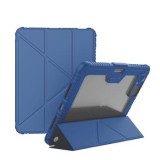 Flipové pouzdro Nillkin Bumper PRO Protective Stand Case Multi-angle pro iPad Pro 11 2024, modrá