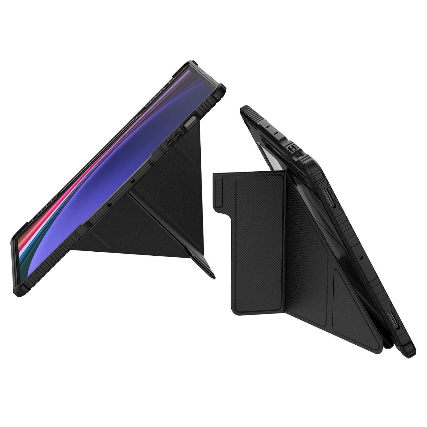 Nillkin Bumper PRO Protective Stand Case Multi-angle pro Samsung Galaxy Tab S9 Ultra/S10 Ultra Black