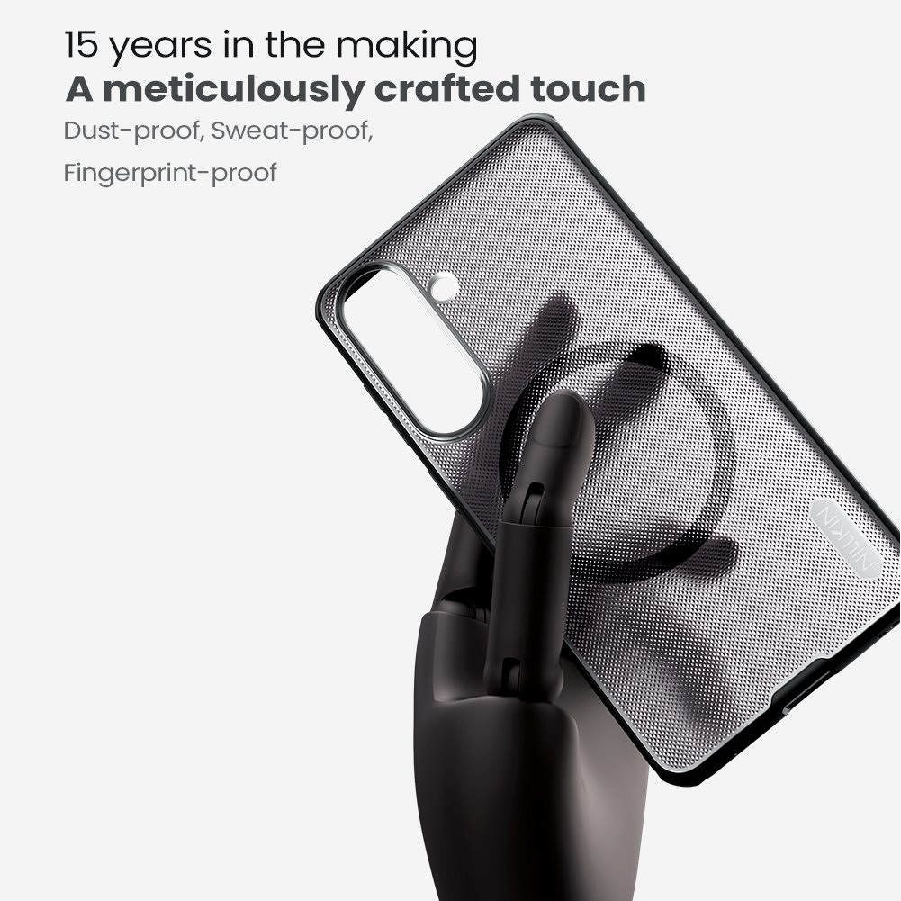 Nillkin Super Frosted PRO Magnetic Zadní Kryt pro Samsung Galaxy S26+ Transparent Black