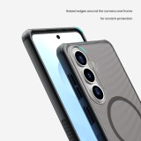 Nillkin Super Frosted PRO Magnetic Zadní Kryt pro Samsung Galaxy S26 Transparent Black