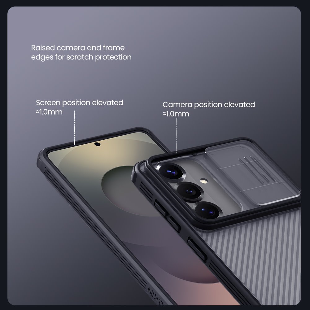 Nillkin CamShield PRO Zadní Kryt pro Samsung Galaxy S26 Transparent Black