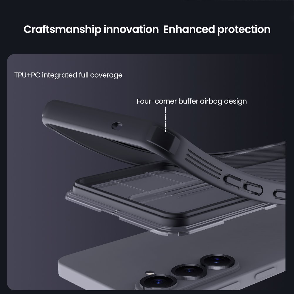 Nillkin CamShield PRO Zadní Kryt pro Samsung Galaxy S26 Transparent Black